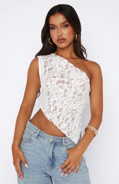 Elara Lace Top