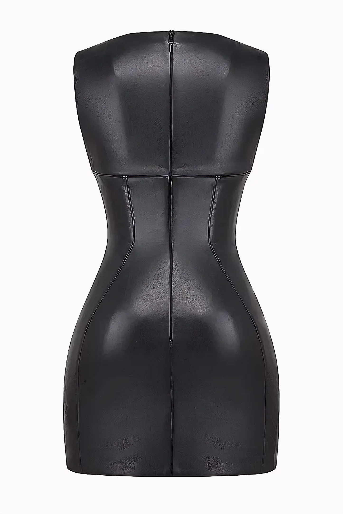 Midnight Luxe Vegan Leather Dress