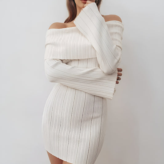 Elegant Off-Shoulder Dress